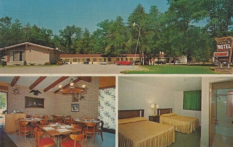 Indian Trail Motel - Vintage Postcard